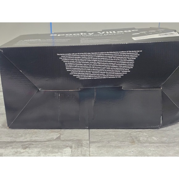 Spooky‎ Village Clown Pathway Markers Lights, Noises, Sound Activated NIB VIDEO - Picture 9 of 11